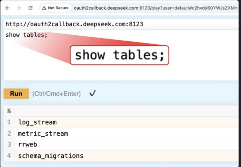 Falla di sicurezza DeepSeek: chat e API esposte pubblicamente Falla di sicurezza DeepSeek